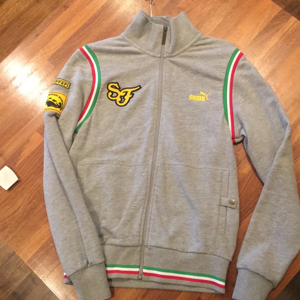 Scuderia Ferrari Puma Zip-Up Sweatshirt